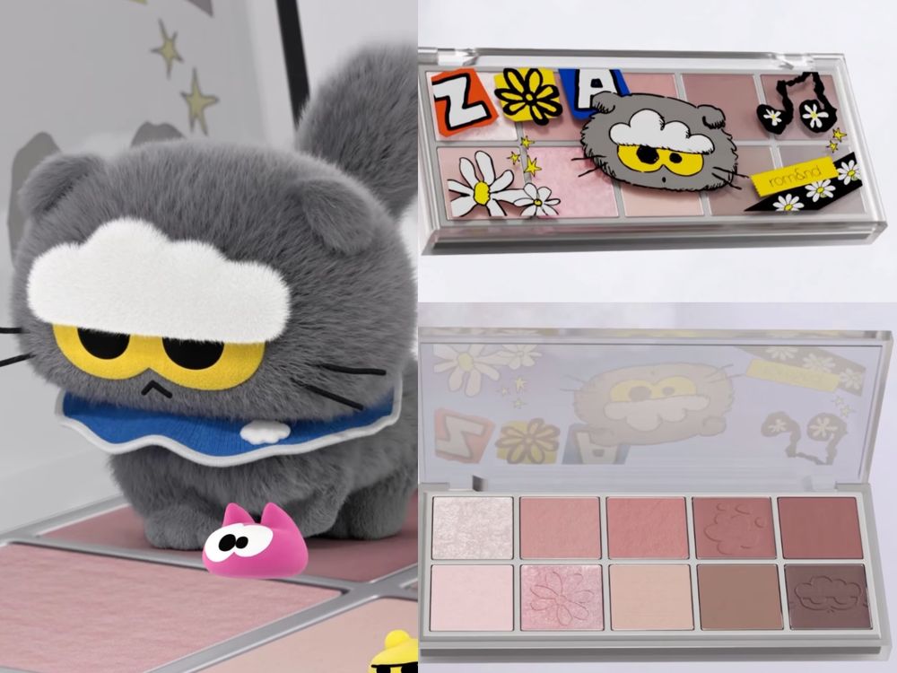 rom&nd正式宣佈攜手GD貓主子推出「ZO&FRIENDS」限量彩妝聯名！果汁腮紅球、果汁唇釉、貓掌護唇膏太可愛！-7