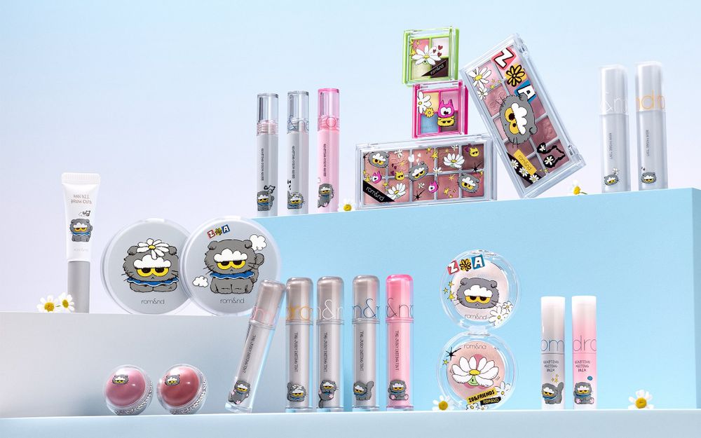rom&nd正式宣佈攜手GD貓主子推出「ZO&FRIENDS」限量彩妝聯名！果汁腮紅球、果汁唇釉、貓掌護唇膏太可愛！-20