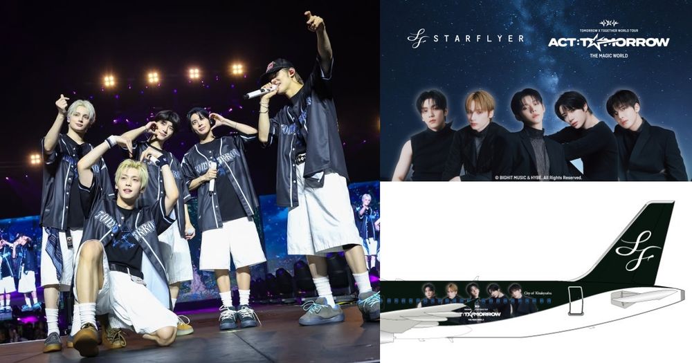 MOA準備手刀搭機！TXT×星悅航空聯名航班這天起飛！彩繪班機、機上限定周邊亮點一次看！-1