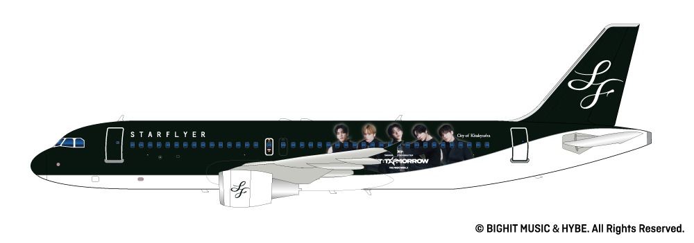 MOA準備手刀搭機！TXT×星悅航空聯名航班這天起飛！彩繪班機、機上限定周邊亮點一次看！-3