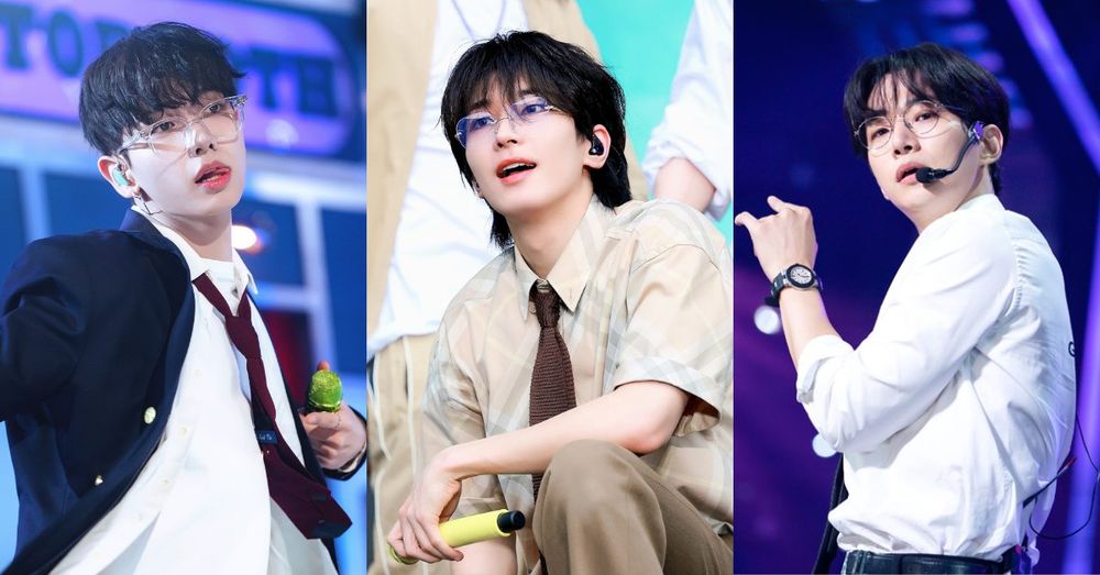 韓網熱議6位最讓人心動的男偶像舞台眼鏡造型！明宰鉉、圓佑性感爆棚，俊昊散發知性危險感！-1
