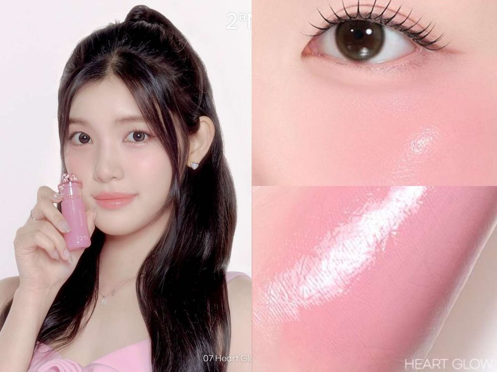 韓女團H2H接棒Irene！上任2aN品牌代言人、甜美演繹「果汁腮紅液」，心型瓶蓋＋透嫩調色，好想全包！-6