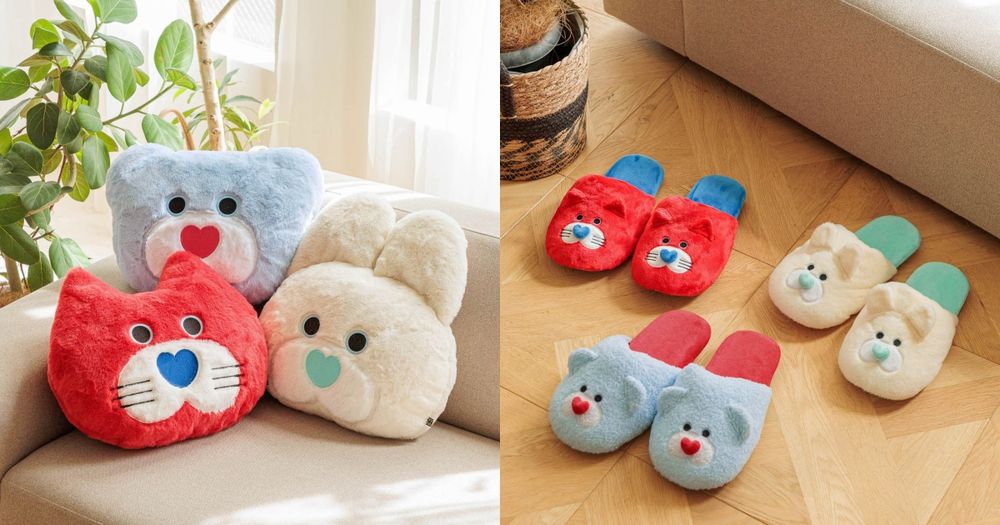 LOWRYS FARM開賣超可愛mojojojo聯名周邊！萌翻「紅色貓咪抱枕、兔兔絨毛拖鞋」日妞都瘋搶！-1