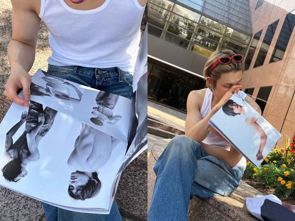 MOA暈倒！TXT大哥「然竣」SOLO專輯裸上身照釋出！精實腹肌手臂線條、親曬內頁搶先公開！-4