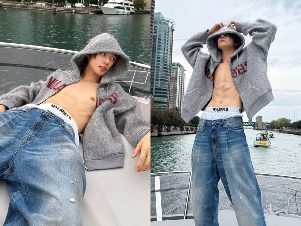 MOA暈倒！TXT大哥「然竣」SOLO專輯裸上身照釋出！精實腹肌手臂線條、親曬內頁搶先公開！-12