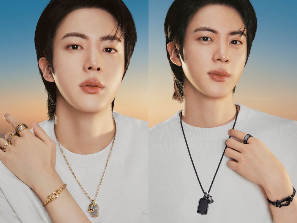 「人間葉黃素」BTS Jin最新珠寶廣告帥炸！金碩珍FRED同款戒指、手環值得一生收！-6