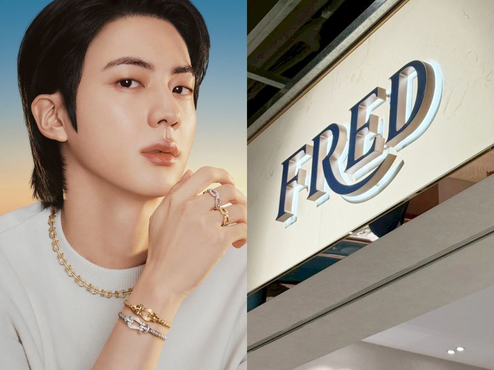 「人間葉黃素」BTS Jin最新珠寶廣告帥炸！金碩珍FRED同款戒指、手環值得一生收！-7