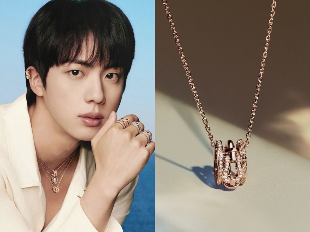 「人間葉黃素」BTS Jin最新珠寶廣告帥炸！金碩珍FRED同款戒指、手環值得一生收！-5