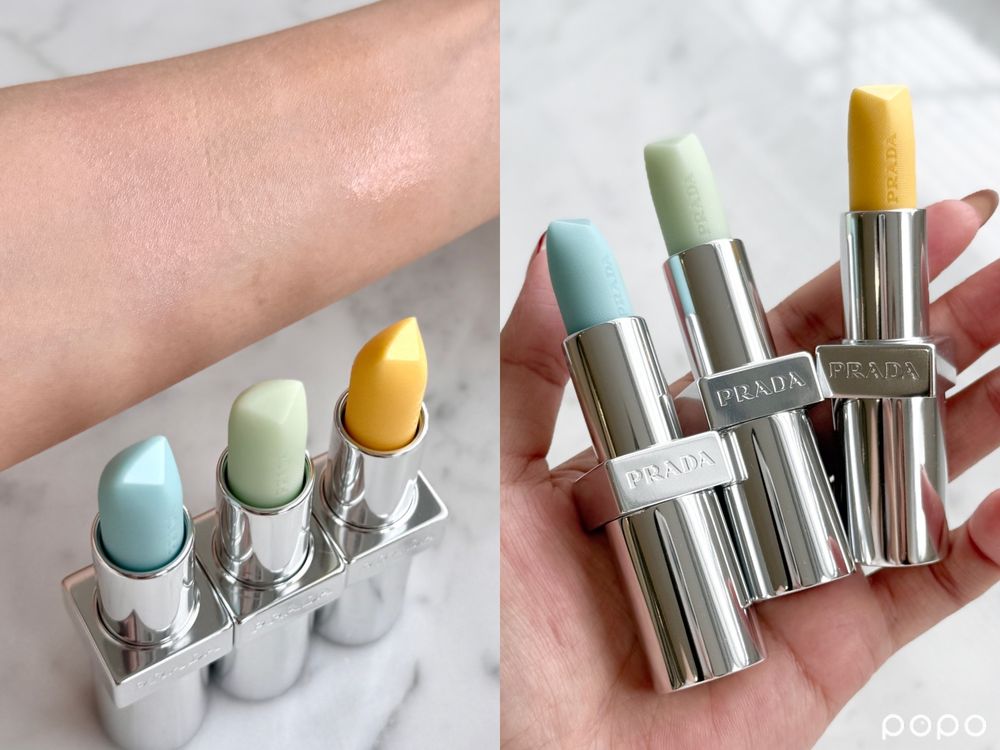 邊佑錫同款PRADA Beauty「香蕉黃潤唇膏」台灣正式開賣！裸透黃色＋粉金細閃偏光，打亮潤唇一支搞定！-4
