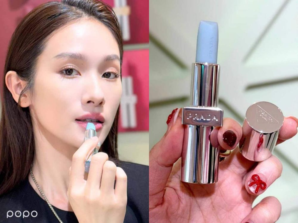 邊佑錫同款PRADA Beauty「香蕉黃潤唇膏」台灣正式開賣！裸透黃色＋粉金細閃偏光，打亮潤唇一支搞定！-10