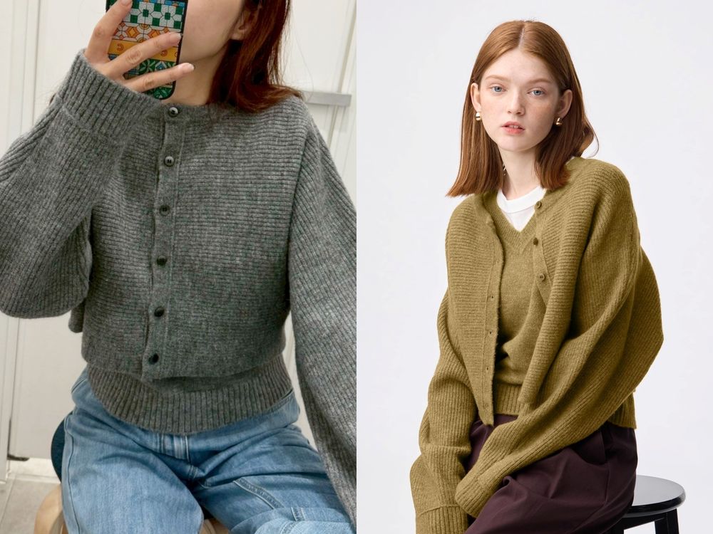 變冷想買新衣服了！GU社群爆紅「6款針織毛衣」推薦！Puff軟綿系列百元價得包色！-4