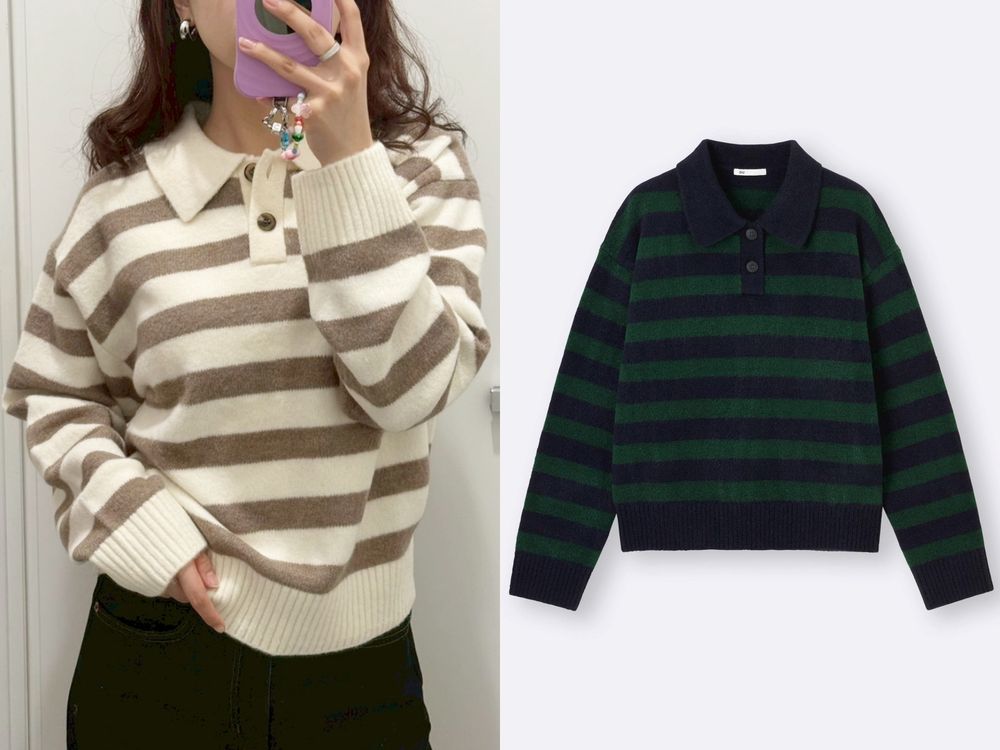 變冷想買新衣服了！GU社群爆紅「6款針織毛衣」推薦！Puff軟綿系列百元價得包色！-3