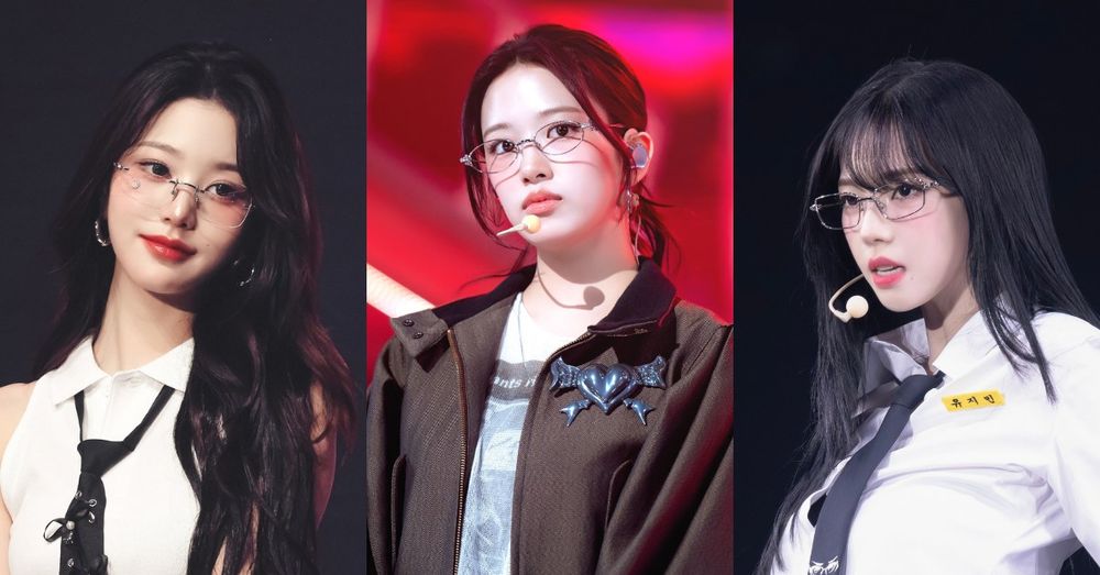  韓網熱議6位最心動的女偶像眼鏡舞台造型！Karina性感帥氣爆棚，安俞真、張員瑛全場焦點！-1