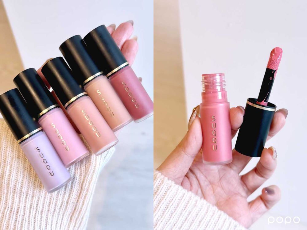 可以妝前潤色的液態腮紅！SUQQU「晶采潤色顏彩液」新登場，5款顯白紅暈色選，膚色暗沉蠟黃一抹秒透明紅潤！-2