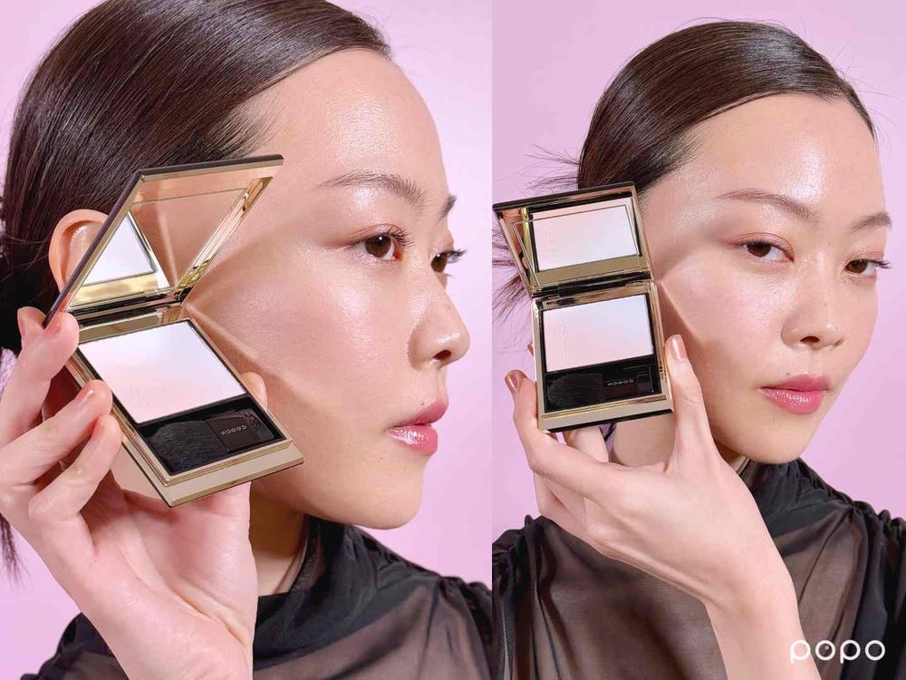 可以妝前潤色的液態腮紅！SUQQU「晶采潤色顏彩液」新登場，5款顯白紅暈色選，膚色暗沉蠟黃一抹秒透明紅潤！-11