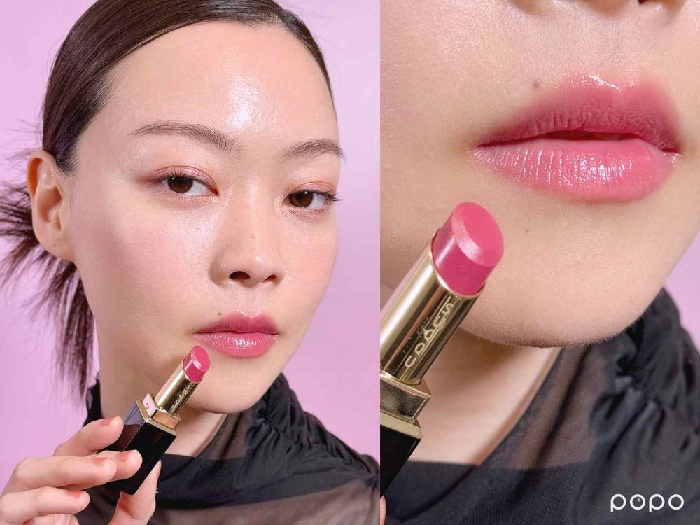 可以妝前潤色的液態腮紅！SUQQU「晶采潤色顏彩液」新登場，5款顯白紅暈色選，膚色暗沉蠟黃一抹秒透明紅潤！-15