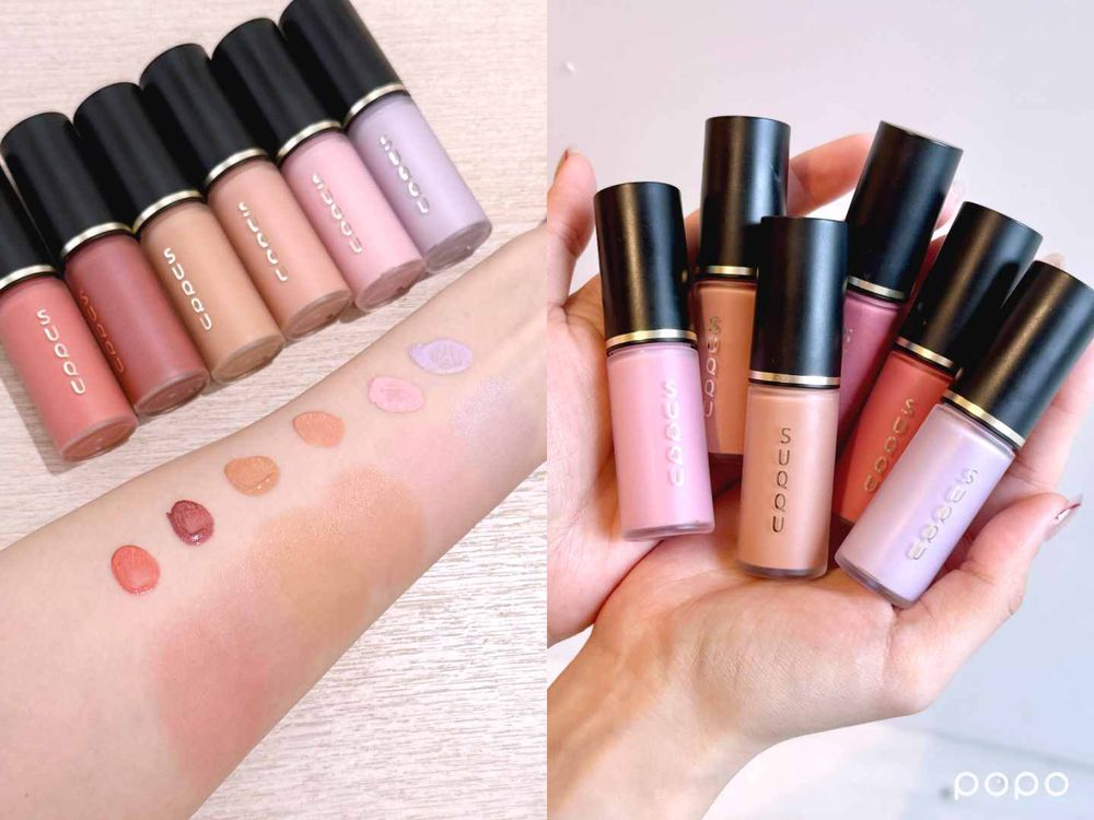 可以妝前潤色的液態腮紅！SUQQU「晶采潤色顏彩液」新登場，5款顯白紅暈色選，膚色暗沉蠟黃一抹秒透明紅潤！-4