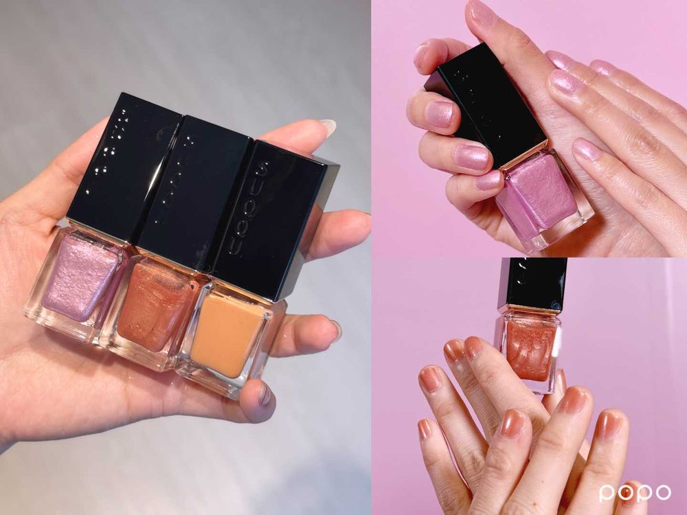 可以妝前潤色的液態腮紅！SUQQU「晶采潤色顏彩液」新登場，5款顯白紅暈色選，膚色暗沉蠟黃一抹秒透明紅潤！-16