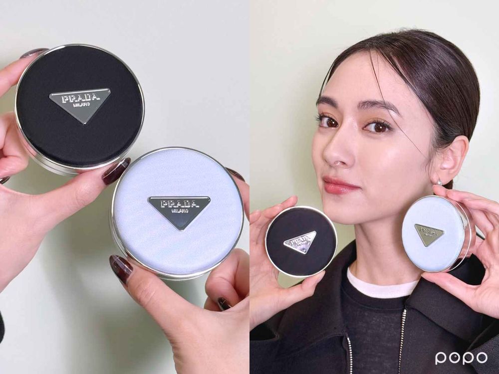 斷貨級精品底妝即將開搶！PRADA Beauty「寶寶藍尼龍氣墊」絕美輕霧妝感＋低飽和莫測藍外殼，手速不夠快就被買光了！-6