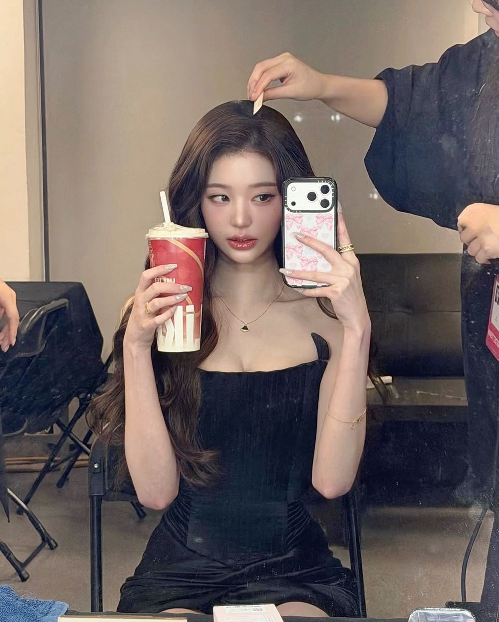 IVE張員瑛最愛台灣手搖飲是這間！來台狂喝老賴茶棧「這三杯」、最愛口味&甜度冰塊找到了！-2