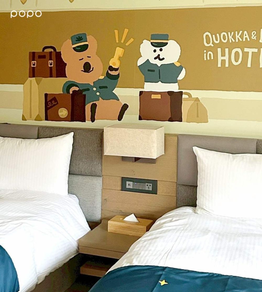 矮袋鼠粉絲要衝！台東知本老爺酒店「DINOTAENG冬季聯名主題房」可愛發瘋、住房再送超萌限定抱枕毯！-5