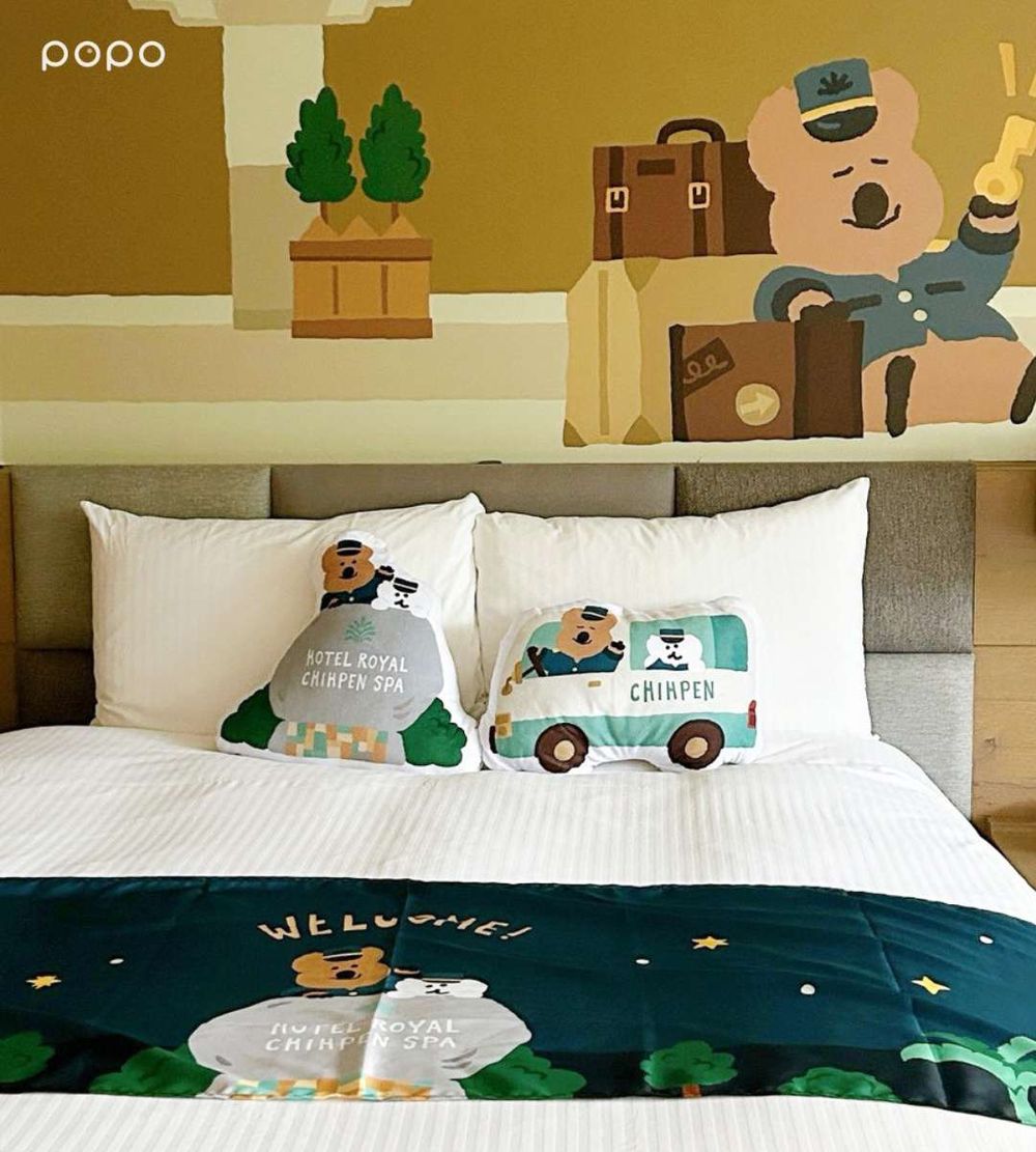 矮袋鼠粉絲要衝！台東知本老爺酒店「DINOTAENG冬季聯名主題房」可愛發瘋、住房再送超萌限定抱枕毯！-11
