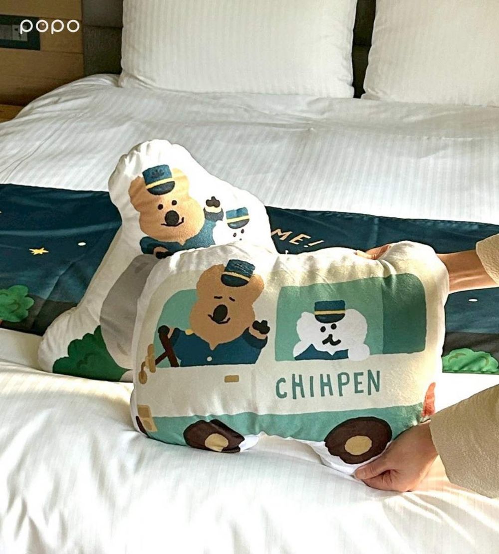 矮袋鼠粉絲要衝！台東知本老爺酒店「DINOTAENG冬季聯名主題房」可愛發瘋、住房再送超萌限定抱枕毯！-6