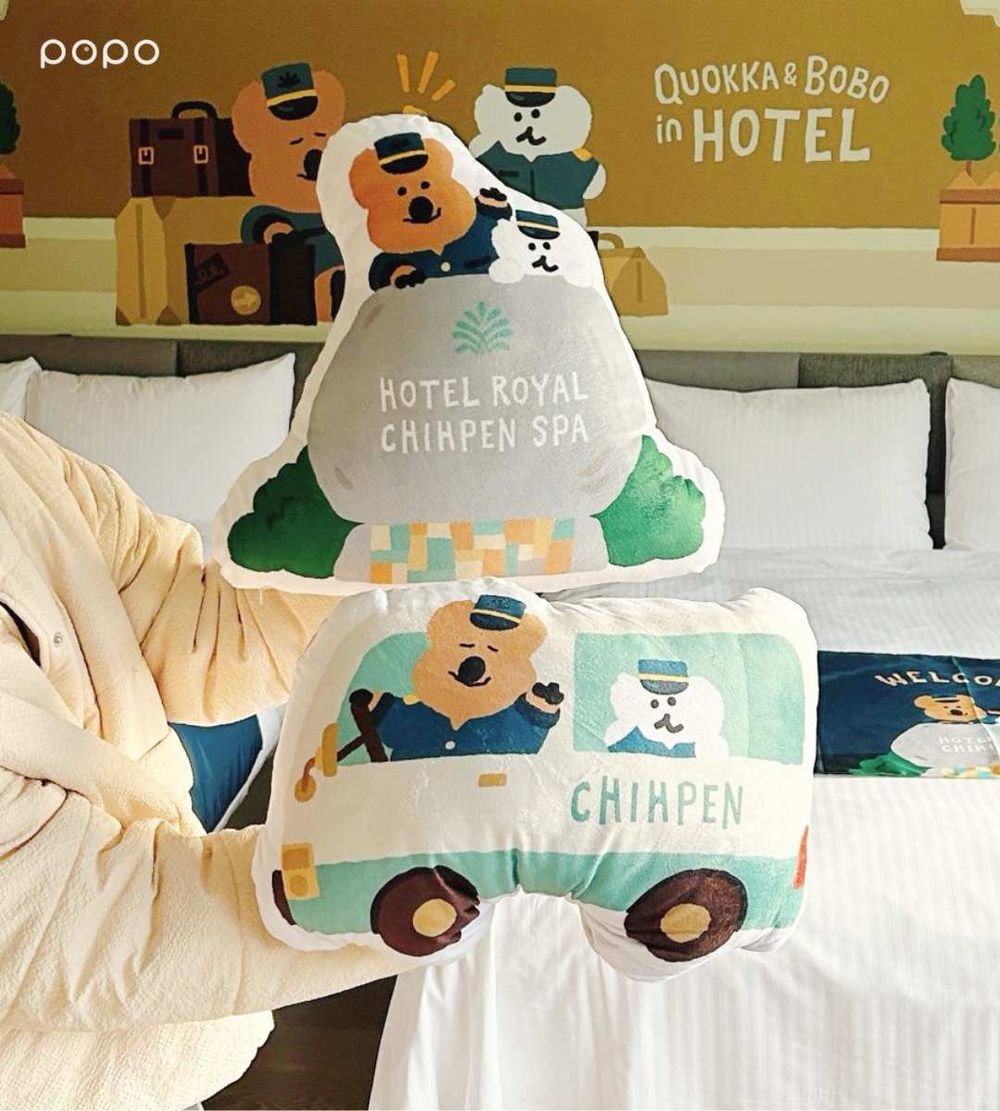 矮袋鼠粉絲要衝！台東知本老爺酒店「DINOTAENG冬季聯名主題房」可愛發瘋、住房再送超萌限定抱枕毯！-10