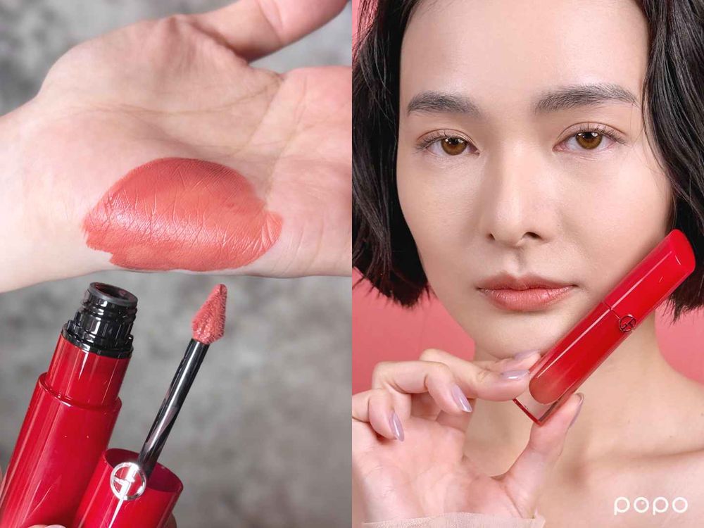 最會做液態唇彩的亞曼尼出新招！夢幻「持色水唇紗」誕生，輕盈如紗、薄透持久，台灣首發色必收！-8