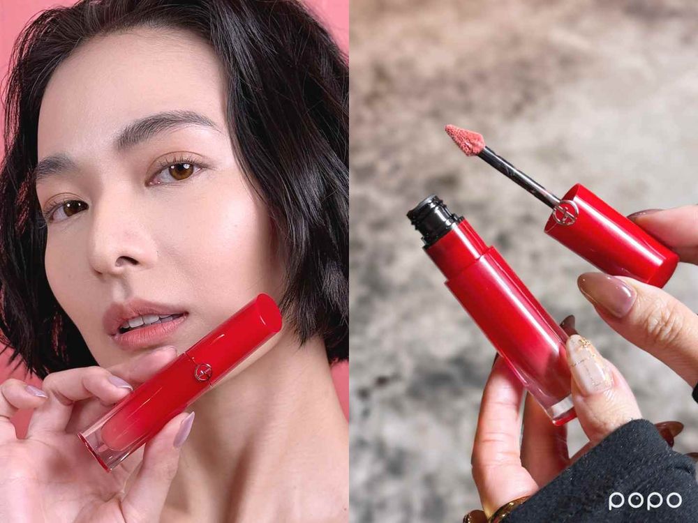 最會做液態唇彩的亞曼尼出新招！夢幻「持色水唇紗」誕生，輕盈如紗、薄透持久，台灣首發色必收！-5