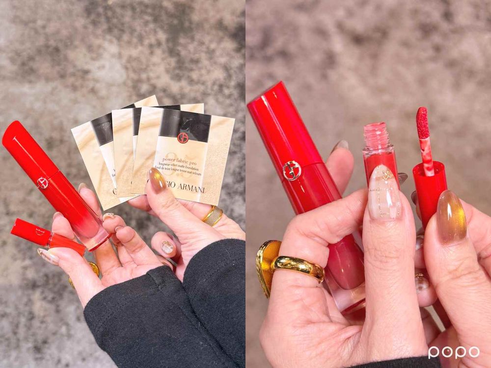 最會做液態唇彩的亞曼尼出新招！夢幻「持色水唇紗」誕生，輕盈如紗、薄透持久，台灣首發色必收！-18