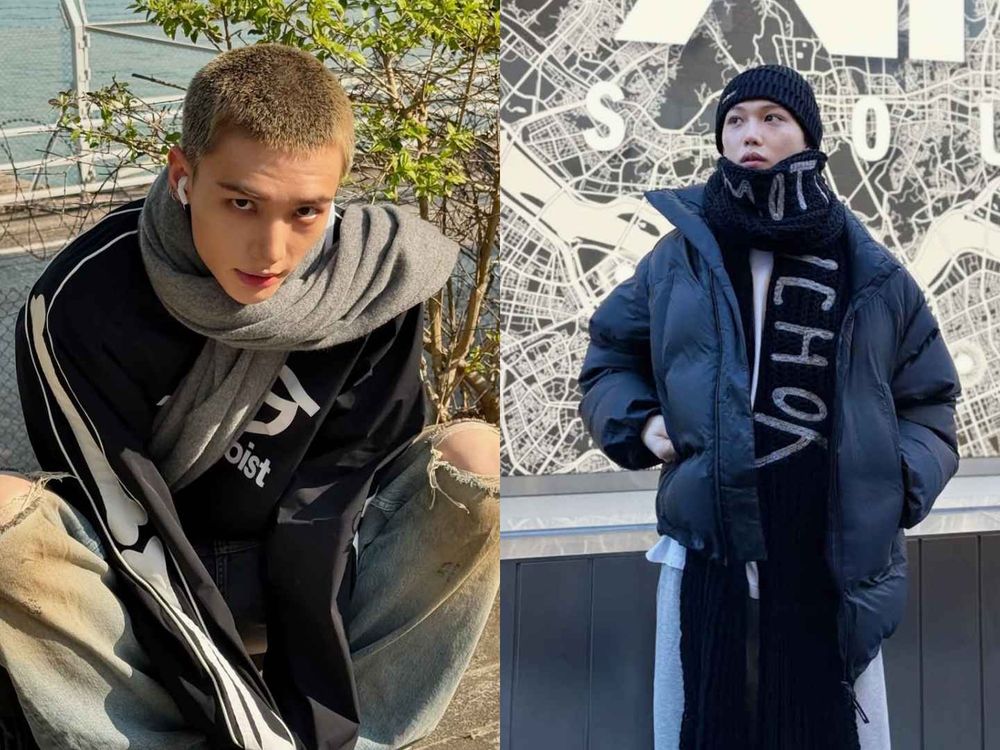 怕冷必看！冬季圍巾6大綁法一次學會！「帽子圍法」是愛豆私服標配、這幾招零技巧超簡單！-6