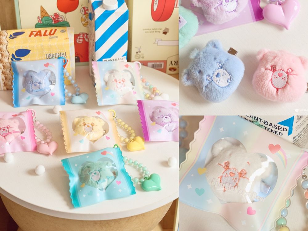 2025聖誕交換禮物推薦！「Care Bears趴姿玩偶髮夾&蝴蝶結聖誕樹置物盒」可愛發瘋、只有這裡買得到！-4