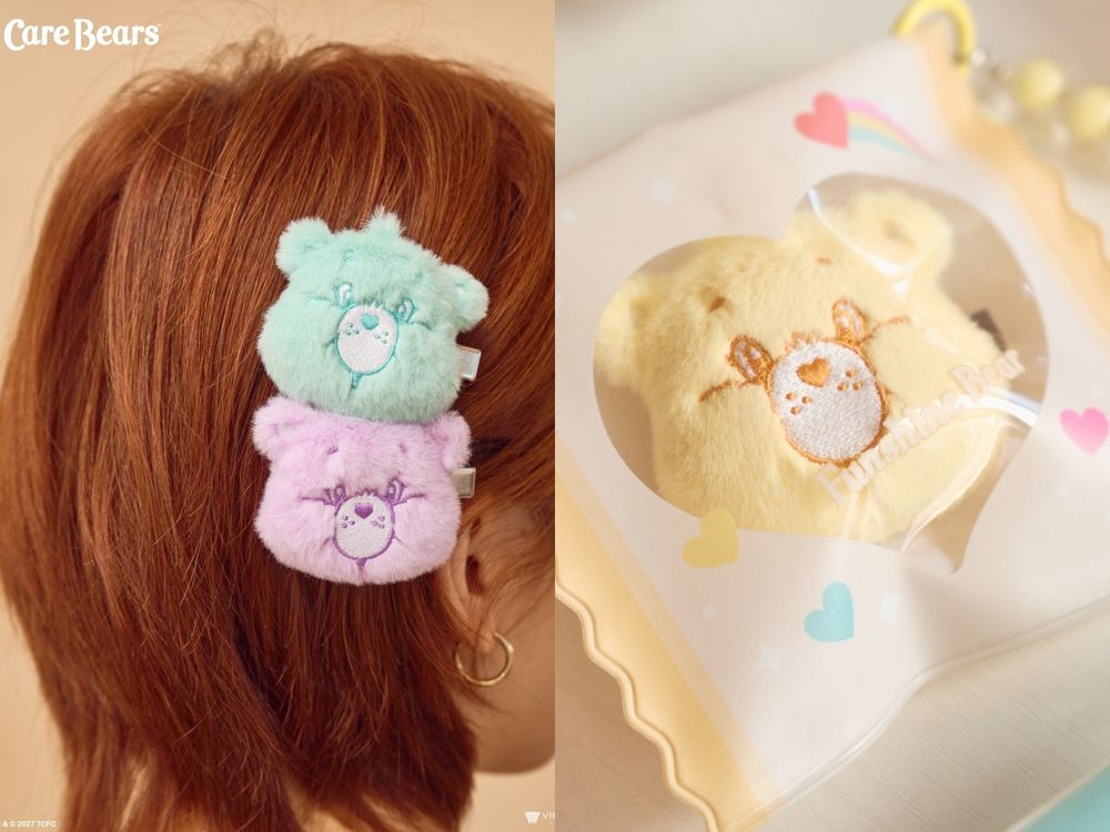 2025聖誕交換禮物推薦！「Care Bears趴姿玩偶髮夾&蝴蝶結聖誕樹置物盒」可愛發瘋、只有這裡買得到！-5