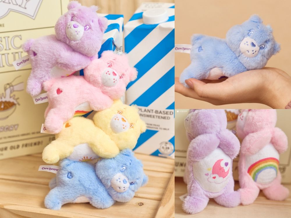 2025聖誕交換禮物推薦！「Care Bears趴姿玩偶髮夾&蝴蝶結聖誕樹置物盒」可愛發瘋、只有這裡買得到！-6