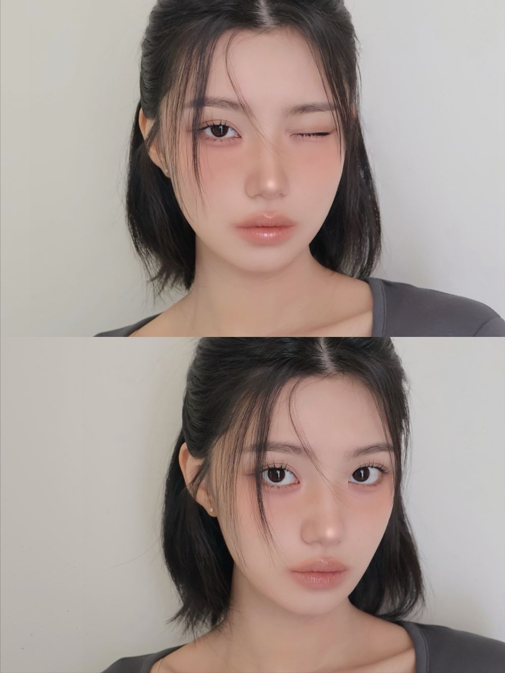 2025年度韓系妝容關鍵字回顧！低飽和裸色、碎鑽打亮、半柔霧底妝，掌握七個當紅韓妝重點、秒變身韓妞！-2