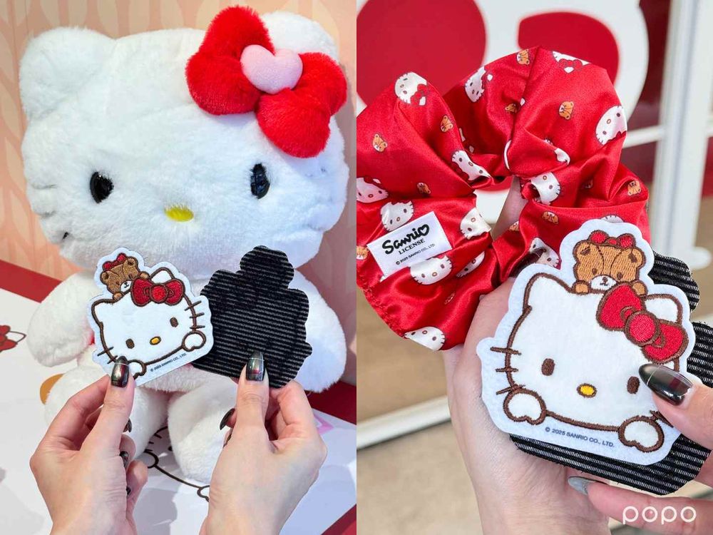 HELLO KITTY狂粉錢包請預備！巴黎萊雅髮油史上最萌「抗躁小金瓶」聯名降臨，滿額贈凱蒂貓髮圈、髮夾！-10