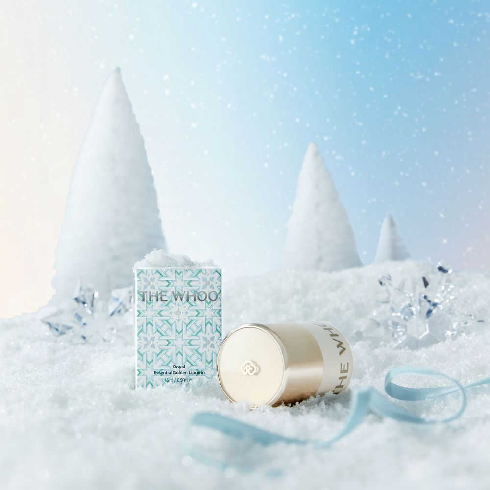 最夢幻貴婦保養登場！THE WHOO后「雪漾限定禮盒」宮廷丹青＋冰川薄荷藍太夢幻，金智媛命定發光精華、嫩唇神器一次入手！-14