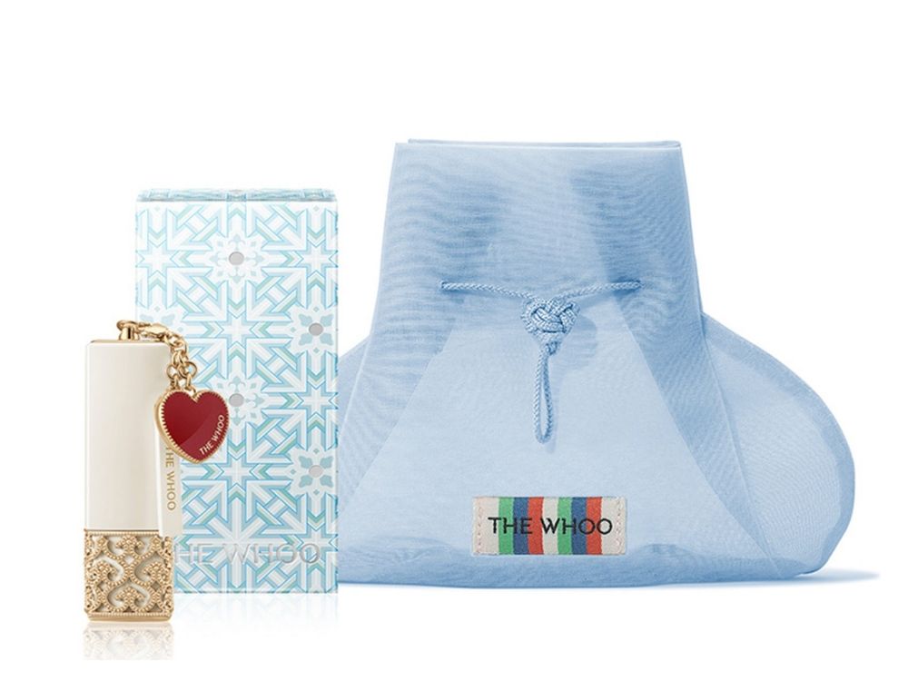 最夢幻貴婦保養登場！THE WHOO后「雪漾限定禮盒」宮廷丹青＋冰川薄荷藍太夢幻，金智媛命定發光精華、嫩唇神器一次入手！-17