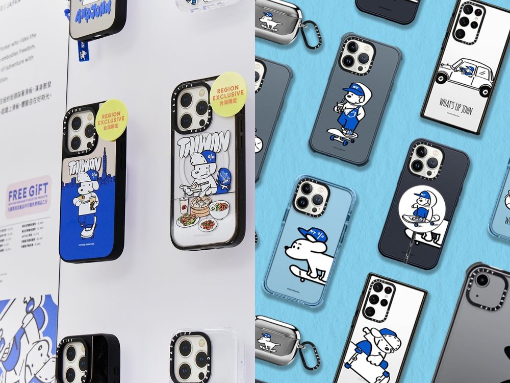 CASETiFY十大藝術家系列盤點！線條小狗搶翻天、JOGUMAN小恐龍系列奪冠！-6