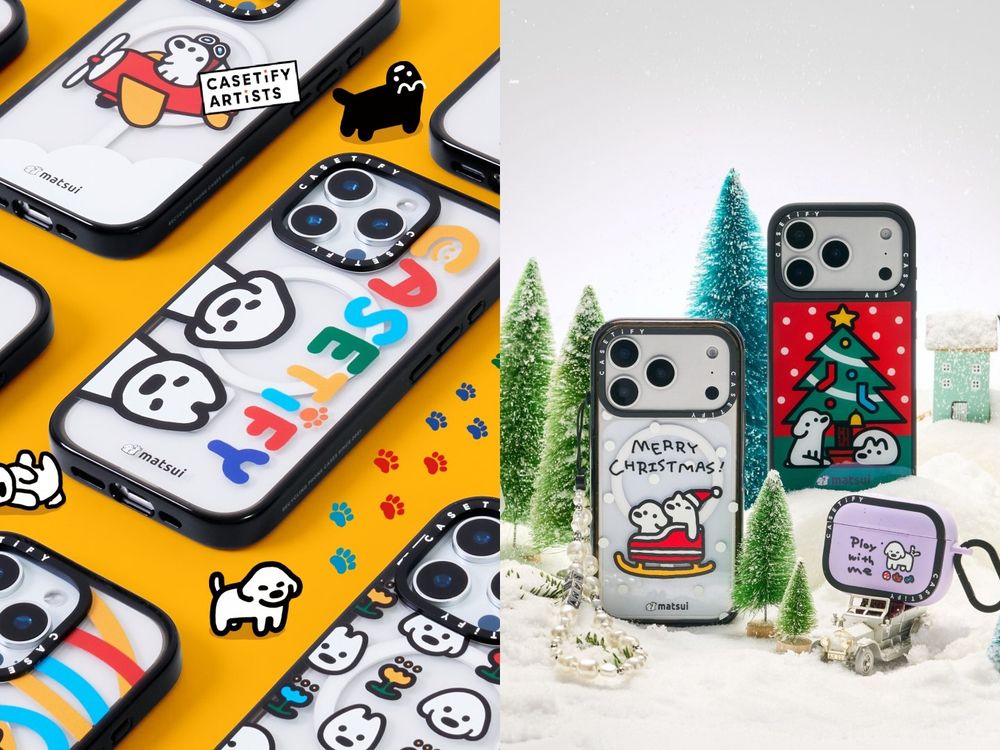 CASETiFY十大藝術家系列盤點！線條小狗搶翻天、JOGUMAN小恐龍系列奪冠！-8