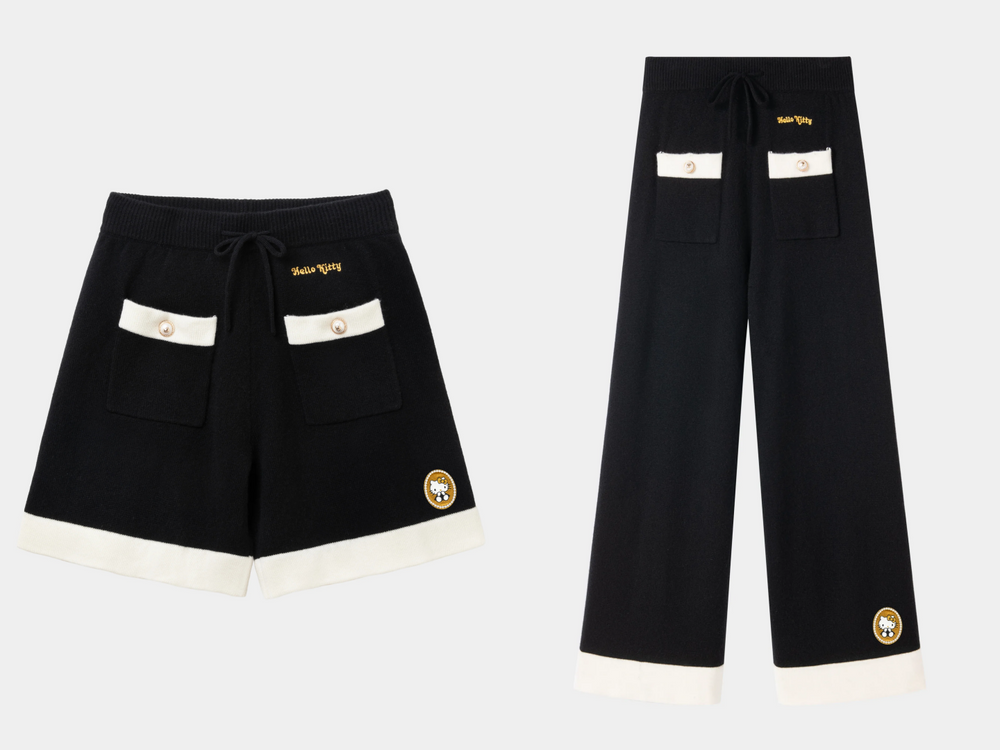 宋雨琦也愛上！奢華版「聖誕黑金Hello Kitty」夢幻到不行！絨面、千鳥格想帶回家！-5