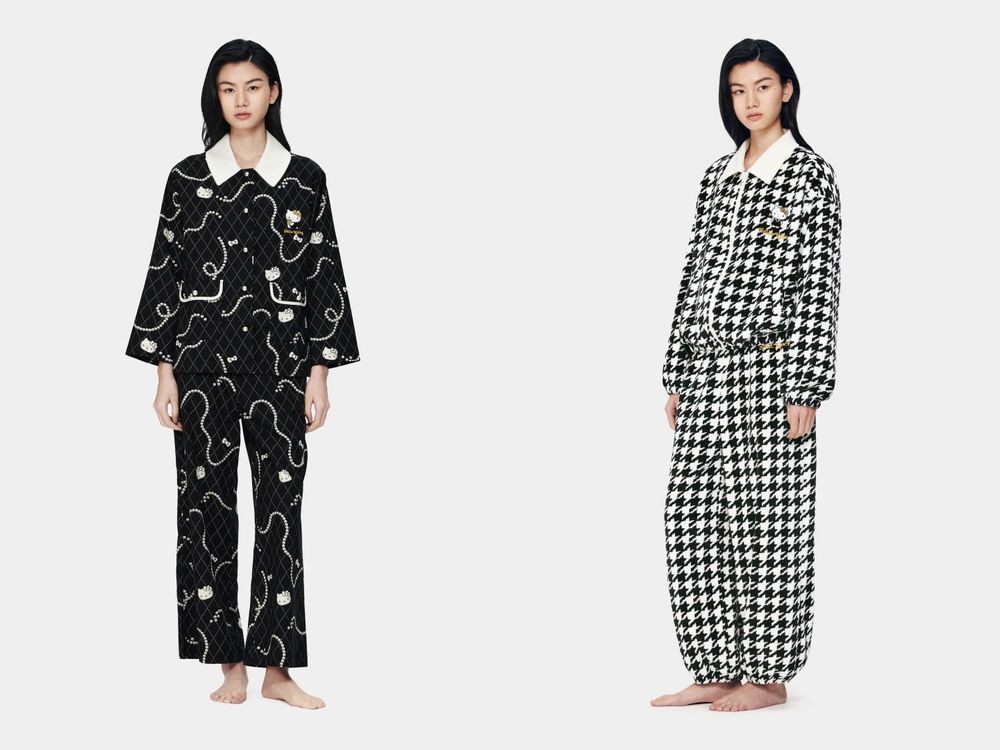 宋雨琦也愛上！奢華版「聖誕黑金Hello Kitty」夢幻到不行！絨面、千鳥格想帶回家！-6