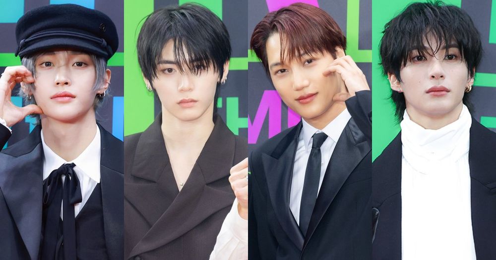 視力直接變2.0！2025韓國MMA紅毯男神出爐！RIIZE元彬根本動漫男主、BOYNEXTDOOR男友力全開！-1