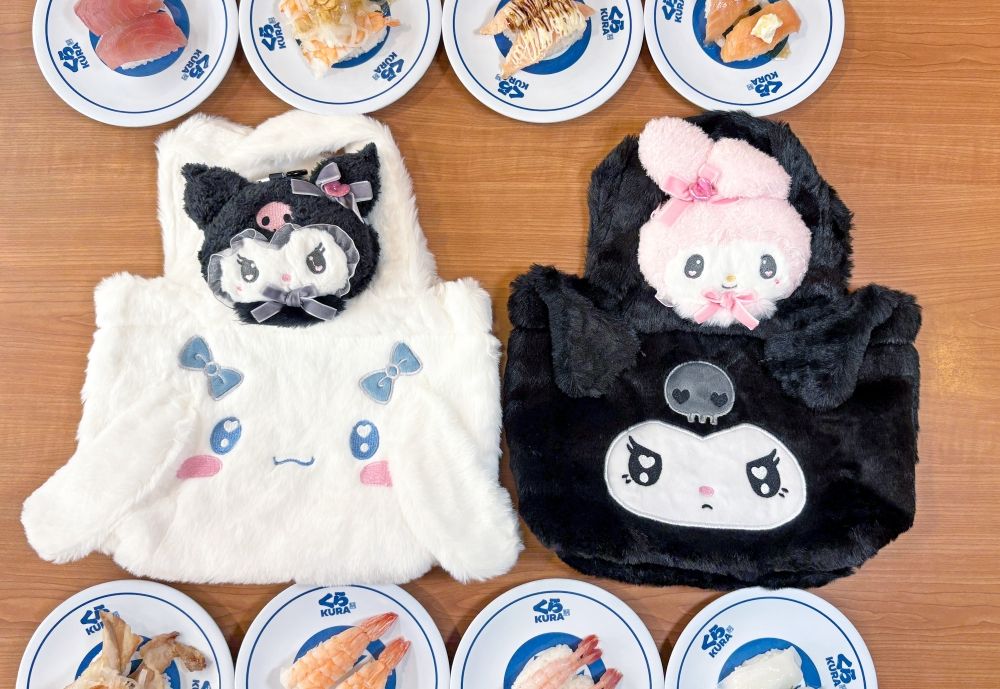 藏壽司最新扭蛋是三麗鷗！萌翻「Hello Kitty達摩吊飾&大耳狗磁鐵」全都想要、還有漢頓束口袋免費送！-18