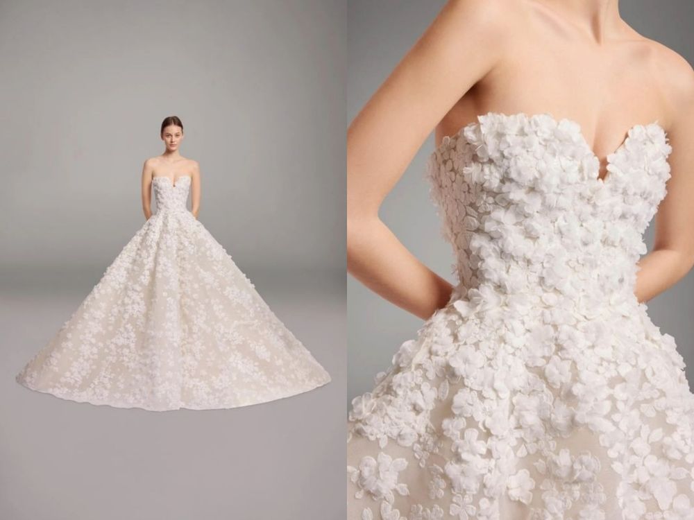 這畫面太好看了！金宇彬、申敏兒「夢幻婚禮照」曝光！仙氣婚紗出自「這品牌」連孔曉振也超愛！-5