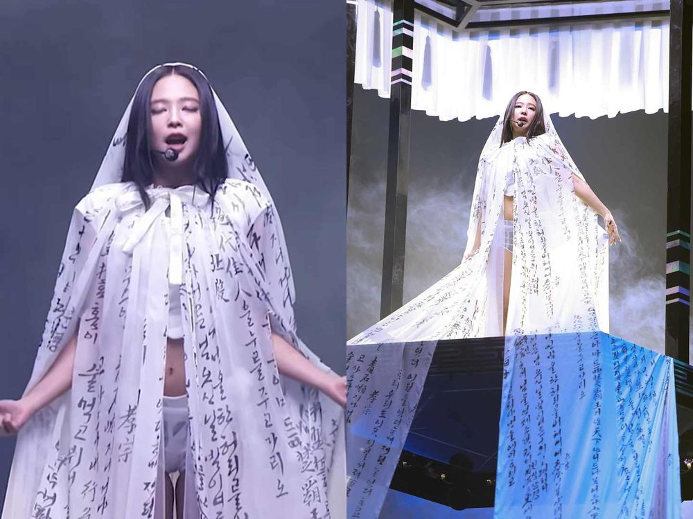 整場都在等Jennie！金珍妮MMA「狂換6套造型」！西太后禮服仙氣滿分、開場掀頭紗堪比女王登基！-4