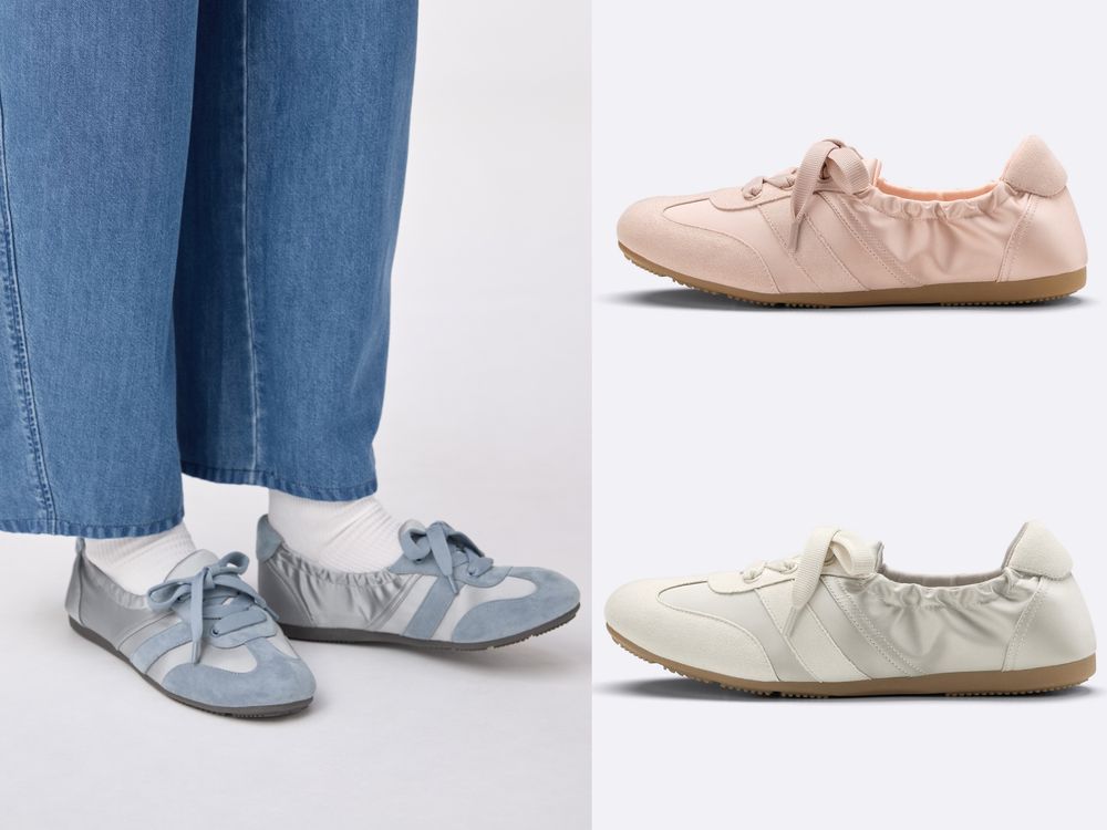 根本被耽誤的鞋店！GU上架兩款「芭蕾娃娃鞋」全網炸裂！一雙790元、日妞也包色了！-5