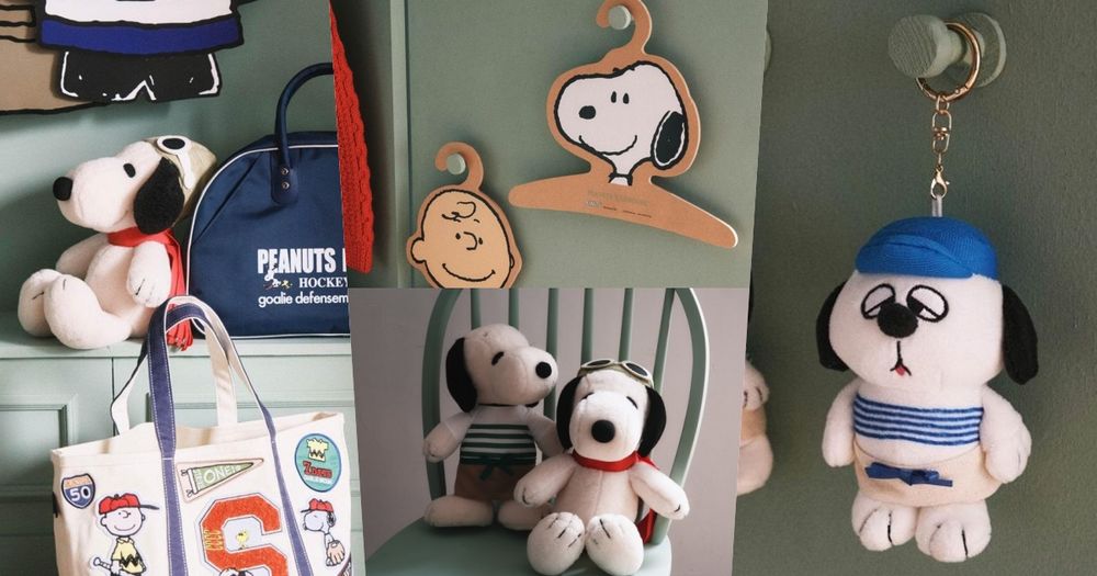 日本開賣超可愛史努比周邊！「飛行員史努比玩偶、圍裙歐拉夫吊飾、查理布朗衣架」這天軟萌登場！-1