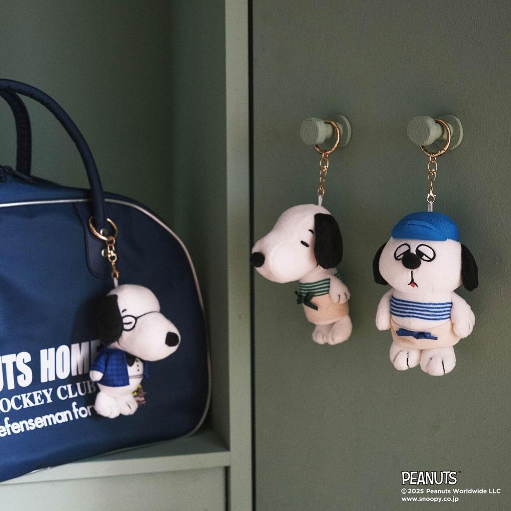 日本開賣超可愛史努比周邊！「飛行員史努比玩偶、圍裙歐拉夫吊飾、查理布朗衣架」這天軟萌登場！-12